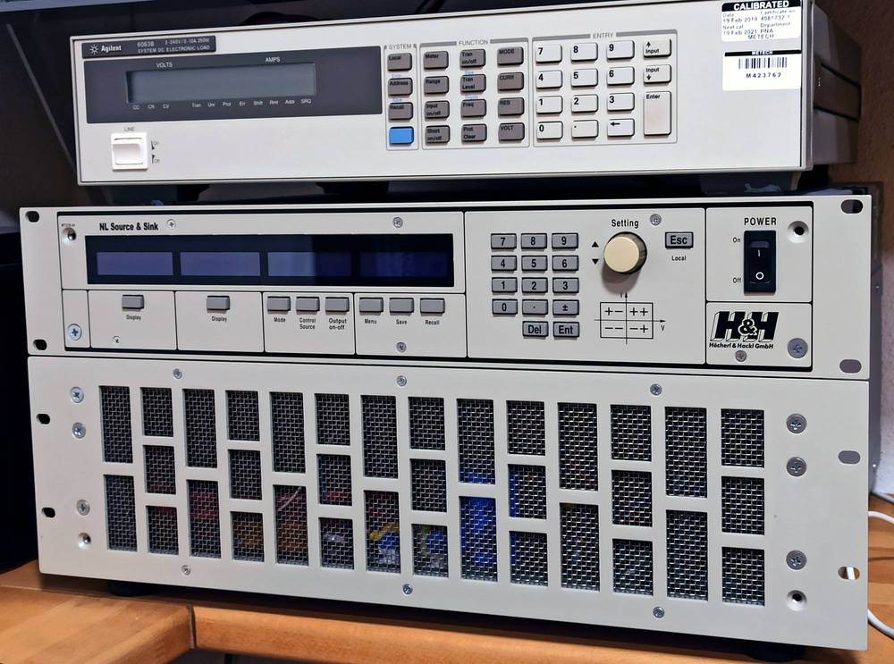 Elektronische Last und Quelle, Senke